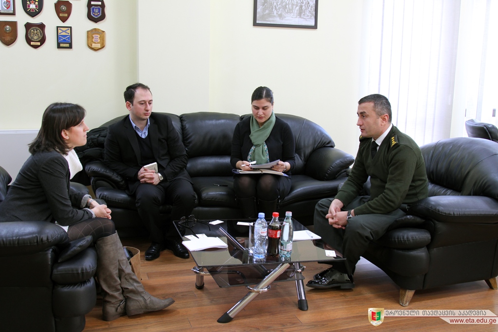The Visit of the United Kingdom Special Advisor at the National Defence Academy